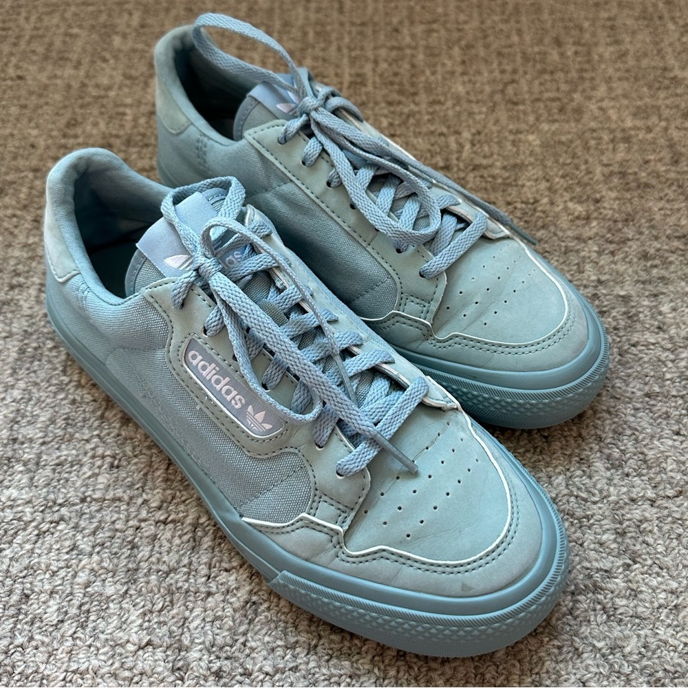 Adidas Samba Style Blue Sneakers